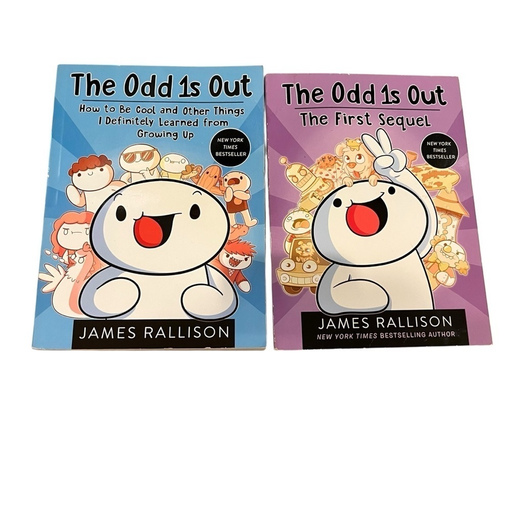 The Odd 1s Out Book Set James Rallison How to Be Cool & The First Sequel lot